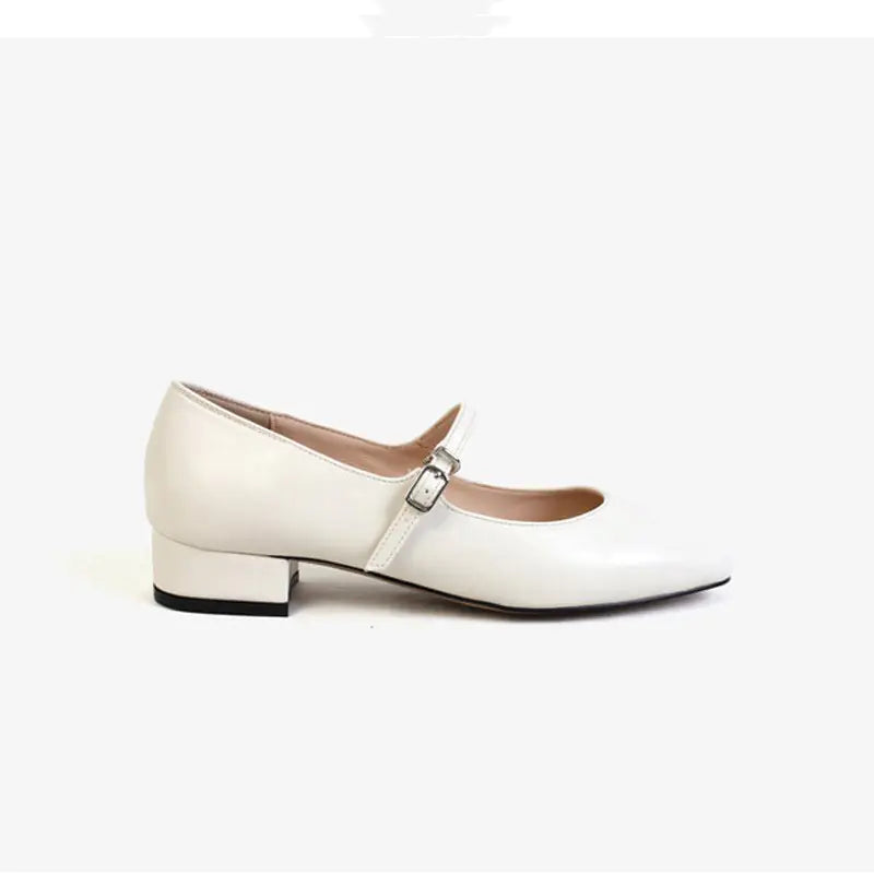 Classic Mary Jane Flats - Round Toe Comfort